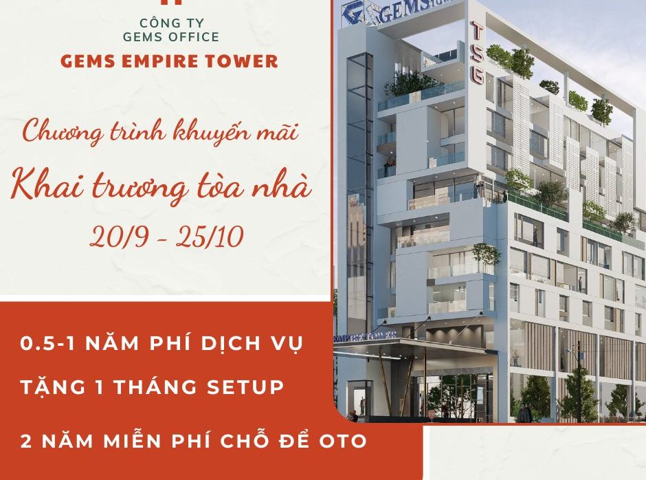 Chương trình khuyến mại đặc biệt trong dịp khai trương tòa nhà 201 Trường Chinh