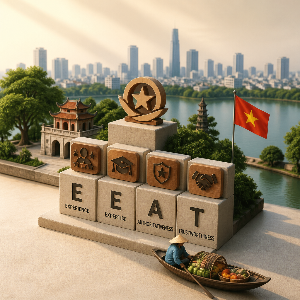 b. Xây dựng thương hiệu và E-E-A-T