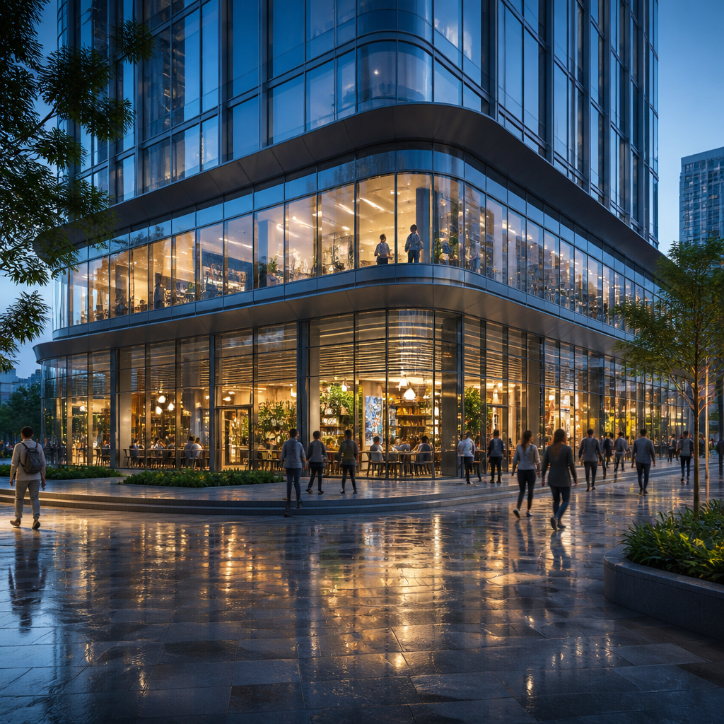 Các loại hình mặt bằng kinh doanh tại Gems Empire Tower 201 Trường Chinh
